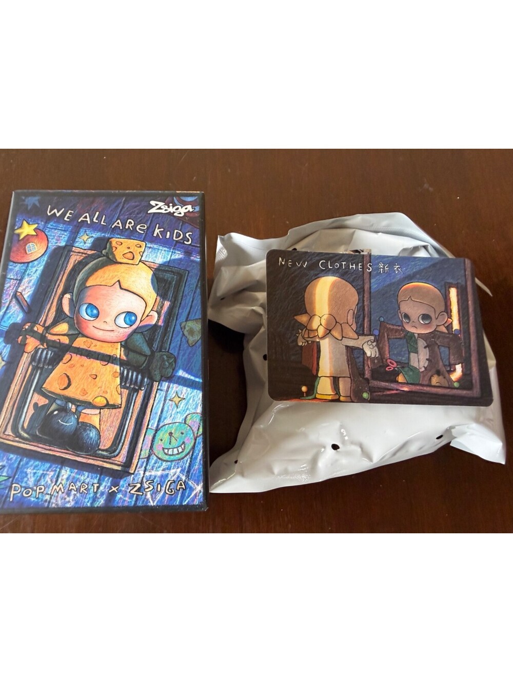 POP MART x Zsiga We All Are Kids Series Figure Confirmed Box - New Clothes - Picture 3 of 9